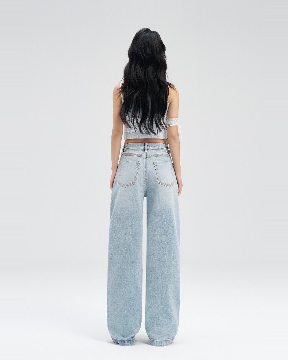 Wide-Leg Jean, back